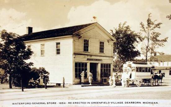 Waterford General Store Greenfield Village